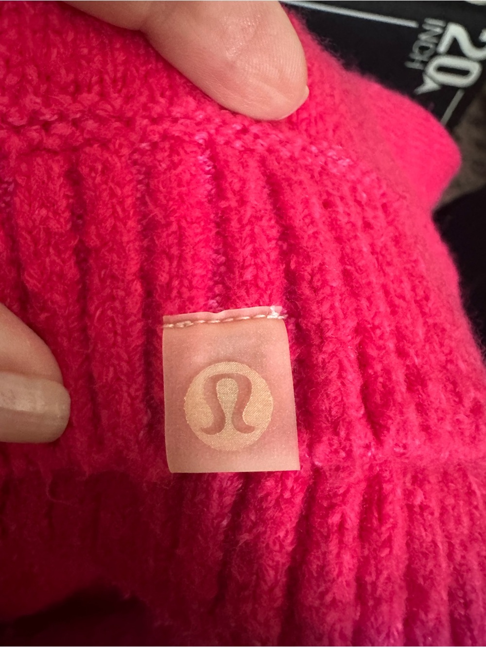 Lululemon Brushed Cotton Merino Blend Crewneck Sonic Pink! - Picture 6 of 15